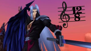 OneWinged Angel Kingdom Hearts but its in 128 time signature [upl. by Ceporah882]