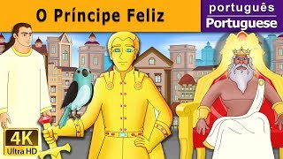 O Príncipe Feliz  Happy Prince in Portuguese Portuguese Fairy Tales [upl. by Sneve]