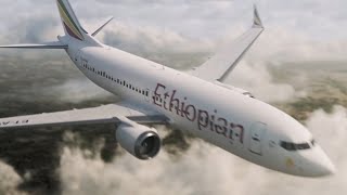 Ethiopian Airlines Flight 302  Crash Animation [upl. by Nwahsir]