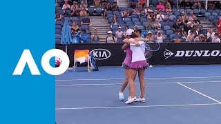 HradeckaMakarova v BaraNiculescu match highlights 2R  Australian Open 2019 [upl. by Ocnarfnaig]