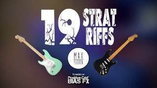 19 STRAT RIFFS MUSIC HISTORY OF THE STRATOCASTER  BIAS FX [upl. by Abdul23]