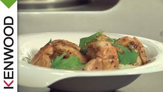 Recette de risotto de langoustines au Cooking Chef de Kenwood [upl. by Oriana]