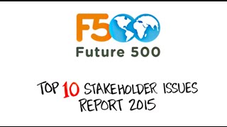 Top 10 Stakeholder Issues Report of 2015 [upl. by Ytima]