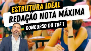 ESCREVENDO A REDAÇÃO DO TRF1 JUNTO COM VOCÊ DICAS E ESTRATÉGIAS [upl. by Isia]