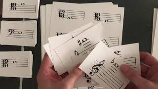 Music Note Flashcards Overview [upl. by Addi]