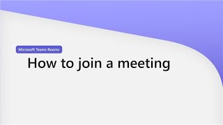 Microsoft Teams Rooms Walkthrough 2 of 5  Joining the Meeting [upl. by Bello548]