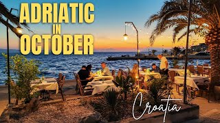 Adriatic coast of Croatia in October [upl. by Ayotnahs133]