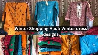 Winter wear haul for women winter shopping haul winter dress designs dress dressdesigns designs [upl. by Sergeant]