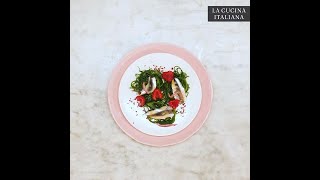 Agretti con acciughe marinate e lamponi  Le Ricette  La Cucina Italiana [upl. by Zabrine]