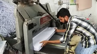 Paper Cutting Machine  A4 A3 Letter Legal 18x11 10x15 15x20 18x23 or Any Size Paper Cutting [upl. by Llarret596]