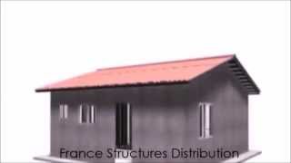 Tutoriel construction maison structure métallique France Structures [upl. by Llacam]