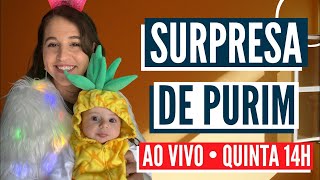 CELEBRANDO PURIM EM JERUSALÉM Com convidado surpresa [upl. by Auehsoj]