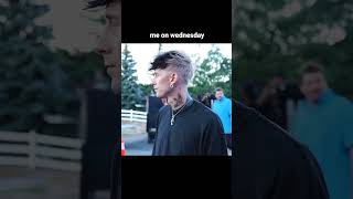 mgk is so fine me on wednesday [upl. by Hakceber420]