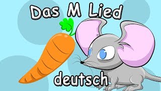 Das MLIED  ABC song für Kleinkinder  Phonics Song Letter M  Lernvideos für Kinder deutsch [upl. by Ko]