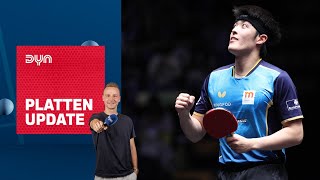 Dyn Plattenupdate  Dang Qiu steht als erster Europäer aller Zeiten im Finale eines WTTChampions [upl. by Yerffoj]