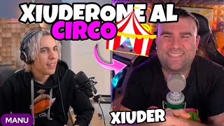 XIUDER FINALMENTE OSPITE AL CIRCO🎪🥹 wow [upl. by Aivatco]