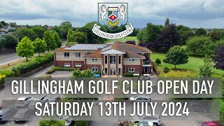 Gillingham Golf Club Open Day  Saturday 13th July [upl. by Boehmer]