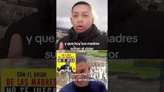 ¿Quien es Miguel Polo Polofirmesconpetro viralvideo 1demayo uribista bogota milei cop16cali [upl. by Ancalin]