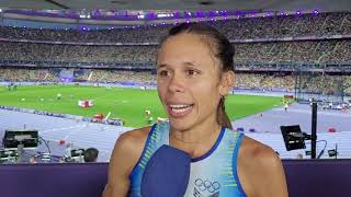 Joselyn Brea culminó en el puesto 15 en la final de los 5000 metros femenino [upl. by Ettereve743]