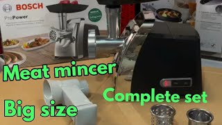 Meat mincer big size with complete set branded [upl. by Salba]