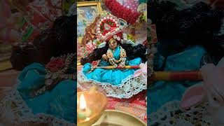 Sanvariya le chal Parli paar🙏🥹🌻🌹💐🌺राधेराधे श्रीkrishna laddugopal viralvideo [upl. by Wharton]