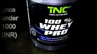 tara nutricare 100  whey pro supplement honest review [upl. by Kan]