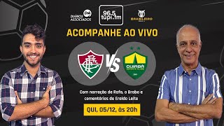 FLUMINENSE X CUIABÁ  Campeonato Brasileiro  37ª Rodada  05122024  AO VIVO [upl. by Ridglea]