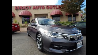 2017 Honda Accord EX L V6 in depth walk around video review [upl. by Adnahsat]