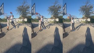 Lil Pump Really Posterized His Friend In Backyard [upl. by Hales]