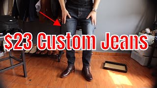 Amazon MadetoMeasure ShirtJeans Review Yeabarron [upl. by Nutsud889]