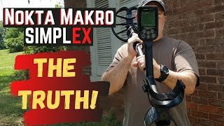 The Truth About The Nokta Makro Simplex [upl. by Lamej]