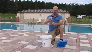 How to do a Swimming Pool Water Test [upl. by Ardni591]