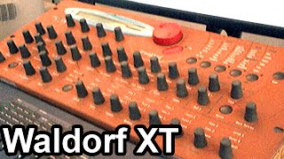 【DEMO】 Waldorf MicroWAVE XT synthesizer  Ambient electronica soundscape [upl. by Zena621]