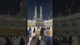 MasjidAlHaram Mecca Kaaba Islam HolyMosque Pilgrimage Faith Unity Ummah IslamicShorts [upl. by Yvehc]