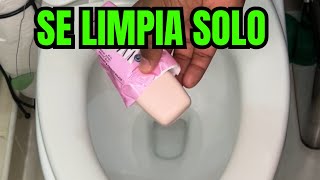 TRUCO para Que tu INODORO se LIMPIE SOLO [upl. by Eeladnerb551]