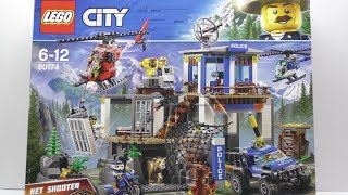 Обзор Конструктора LEGO City Штабквартира горной полиции из Rozetka [upl. by Ayhtak]