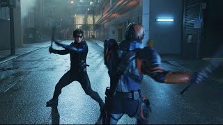 Deathstroke vs Nightwing and Ravager fight scene  Titans S02E13 Finale [upl. by Ydassac790]