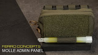 FERRO CONCEPTS  MOLLE ADMIN PANEL [upl. by Enelav]