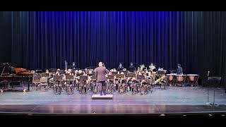 Ridgeview Middle School Honor Band playing The Great Locomotive by Robert W Smith [upl. by Enomes]