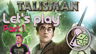 Lets Play Talisman Harry Potter  Part 1 [upl. by Laehcimaj]