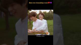 M adhura tere bin💜😣 vmin friendship🤝friends bestlovefunnyenjoynew songbtsvmin [upl. by Ellswerth]