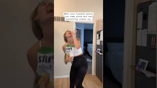 Even the sound of the ice maker makes me jump 😆 funnyshorts pregnant marriedlife [upl. by Blanc]