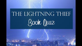 The Lightning Thief  Ultimate Book Quiz  Chapter 4 [upl. by Eiloj]