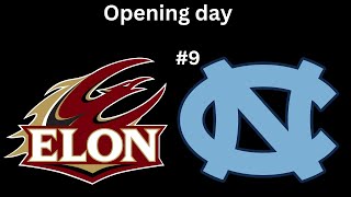 Elon VS UNC Live Reaction College Basketball [upl. by Ballman]