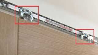 How to Install a Single Sliding Door Ball Race System  Marathon by P C Henderson [upl. by Anade704]