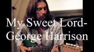 George Harrison My Sweet Lord Lyrics [upl. by Ongun]