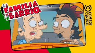 El Abuelo Le Roba El Coche A Gaspar  La Familia Del Barrio  Comedy Central LA [upl. by Kress89]