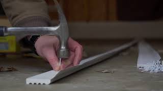 How to Install Vinyl Thermostop Garage Door Trim [upl. by Reprah]