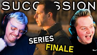 The END Succession 4x10 SERIES FINALE REACTION  quotWith Open Eyesquot  First Time Watching [upl. by Danila922]