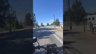 Quick cruise to pick up a nee skateboard deck harleyadventures realryder dropbike [upl. by Valaria450]